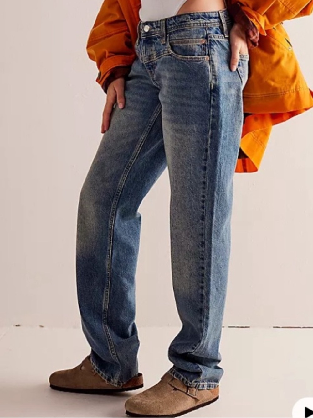 Free People We The Free Shelby Low-Rise Boyfriend Jeans